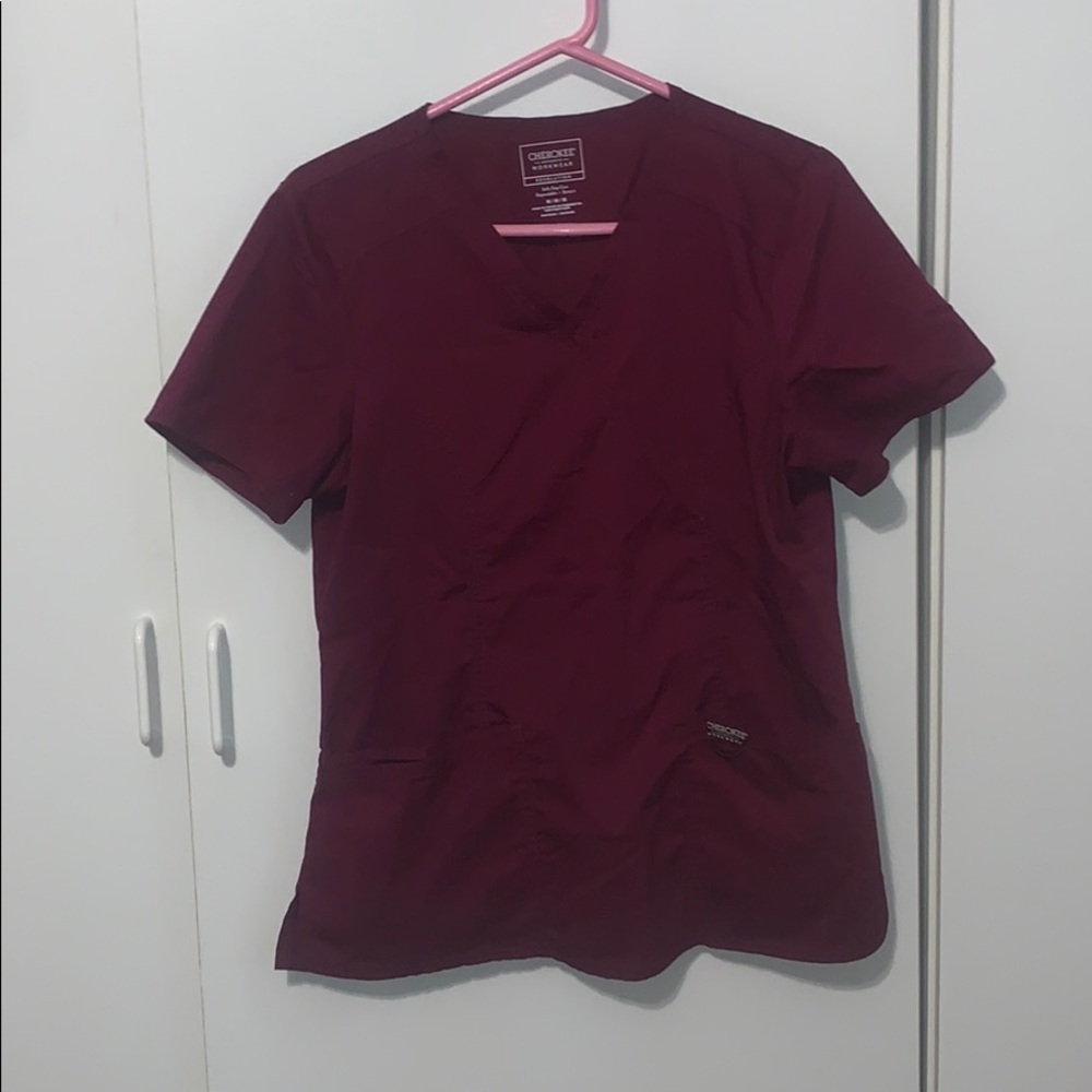 Cherokee workwear revolution scrub top